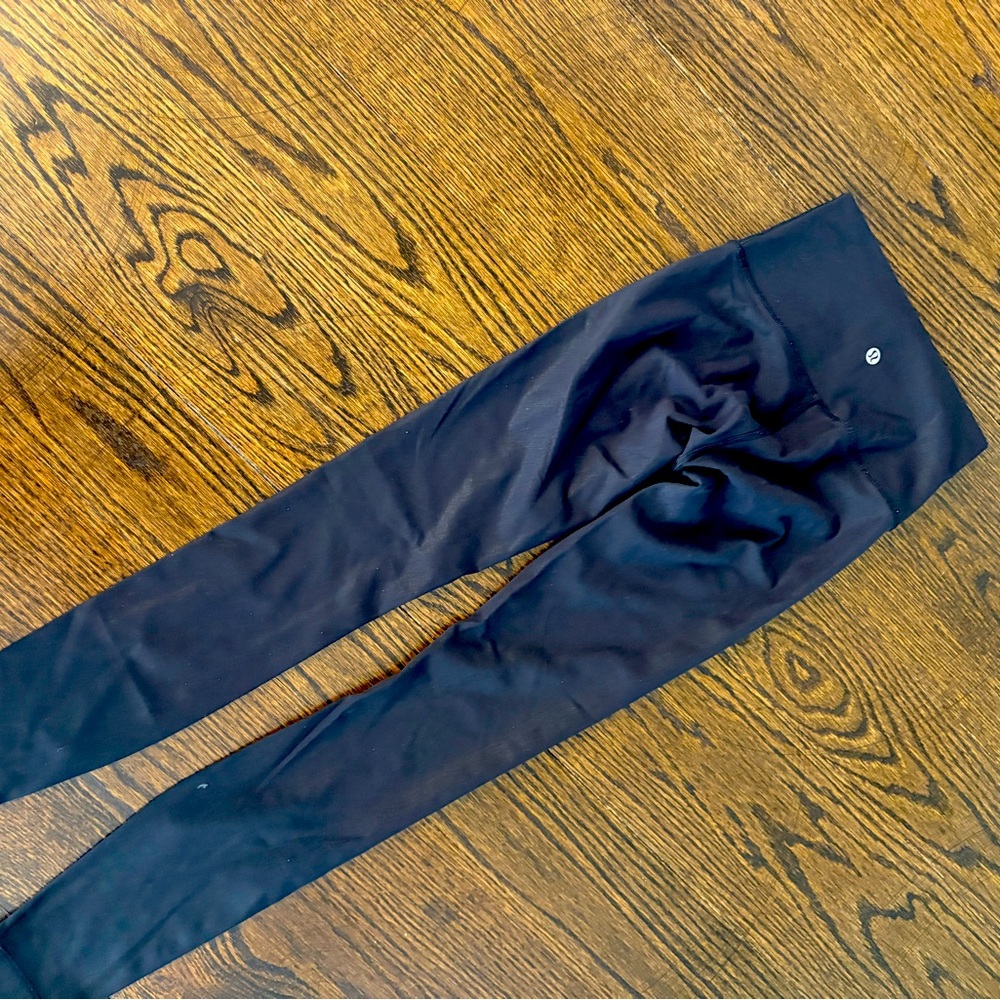 Lululemon Align leggings Radiate Foil Print Black Size 2/25